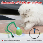 Cat Rolling Ball Toy MotionActivated with Bird Sounds