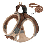 Outdoor Reflective Cat Harness and Leash Set No Pull Puppy Kitten Bowknot Harness Vest Soft Padded Chihuahua Vest Rope for Cats