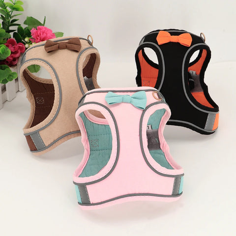 Reflective Cat Harness & Leash Set No Pull Soft & Safe