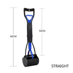 Pet Dog Long Handle Pet Pooper Scooper Dog Cat Waste Picker Jaw Poop Scoop Pick up Clean Waste Cleaning Tools Pet Supplies 60CM