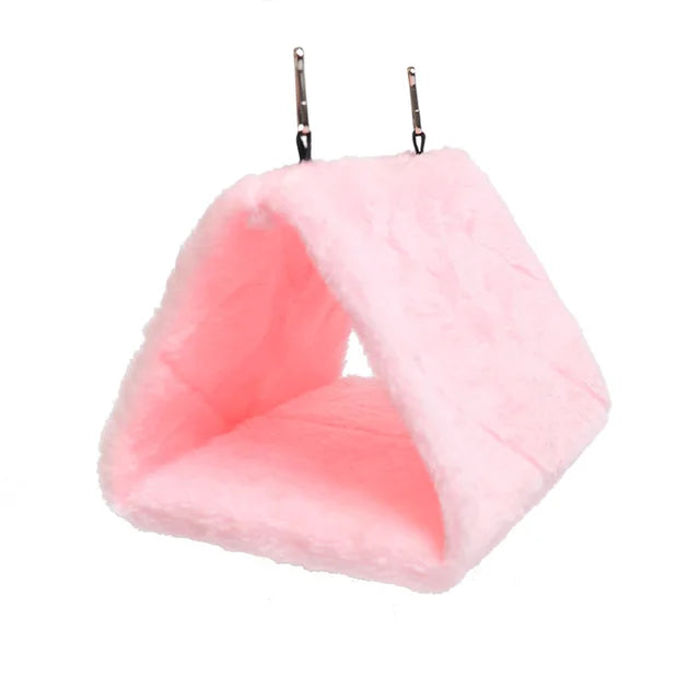 Pet Hamster Cage House Hanging Nest Parrot Parakeet Budgie Cockatiel Warm Bed Rat Hammock Bird Winter Toys Bird House Bird Nest