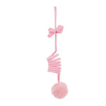 Interactive Cat Toy: Spring Rope Ball & Plush Stick