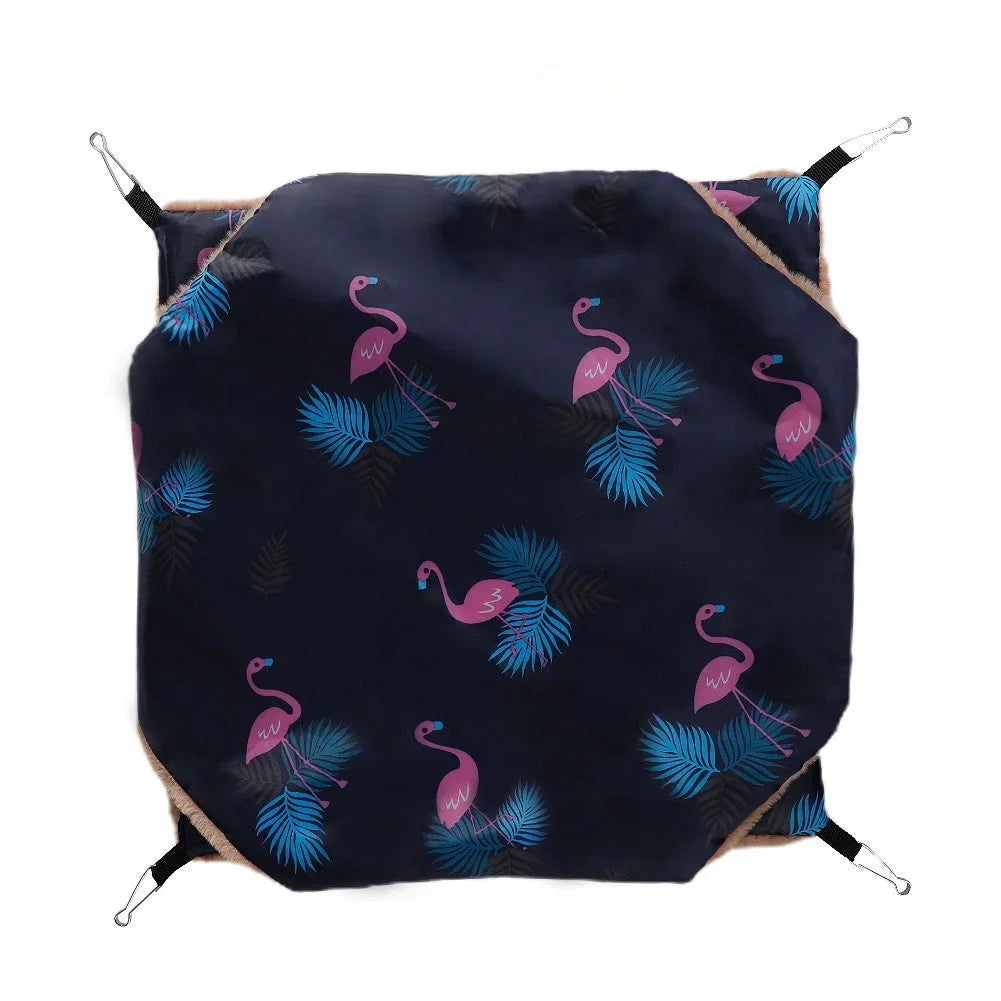 Winter Warm Hamster Hammock Guinea Pig Hanging Beds House for Small Animal Cage Rat Squirrel Chinchillas Nests Pets Supplies