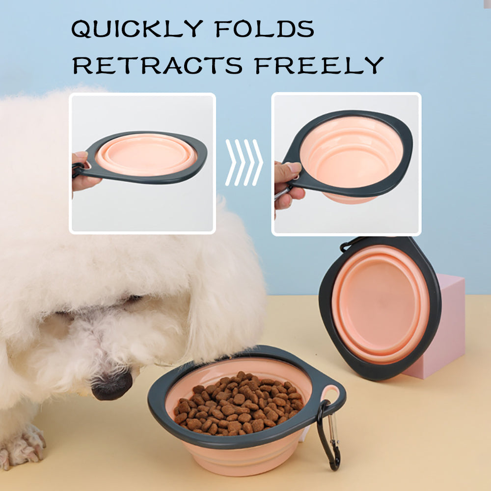 Collapsible Dog Bowls: Portable & Foldable Silicone Cups for Pets