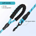Hands Free Jogging: Elastic Dog Leash with Adjustable Waist & Padded Handle Reflective for Safe Running with Your Pet