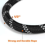 Hands Free Jogging: Elastic Dog Leash with Adjustable Waist & Padded Handle Reflective for Safe Running with Your Pet