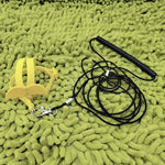 Ultra-Light Parrot Bird Flying Traction Rope Straps Band Adjustable Parrot Harness Outgoing Leash with Comfortable Handle