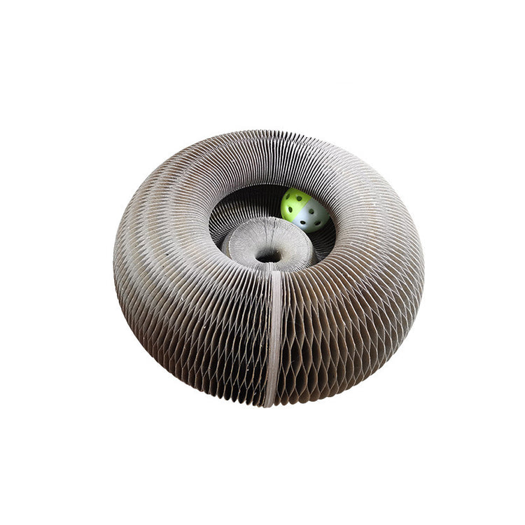 Magic Organ Cat Scratchers 2 in 1 Funny Shaped Cat Scratching Board Foldable Convenient Recyclable Durable Cat Scratcher