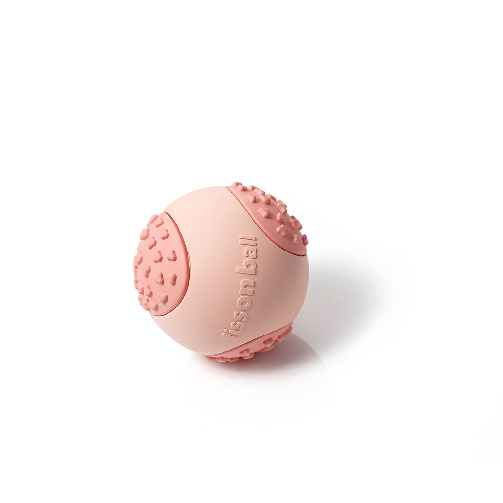 Dog Chew Ball Toy Durable Dog Ball Toy for Aggressive Chewers, a Natural Rubber Dog Toy for Large Medium Dogs That Helps with Dog Separation Anxiety, Dishwasher Safe