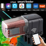Ilonda New Wi-Fi Automatic Fish Feeder 2Nd Generation Feed Dispenser Long Range Remote Control with Timer Countdown Feeding